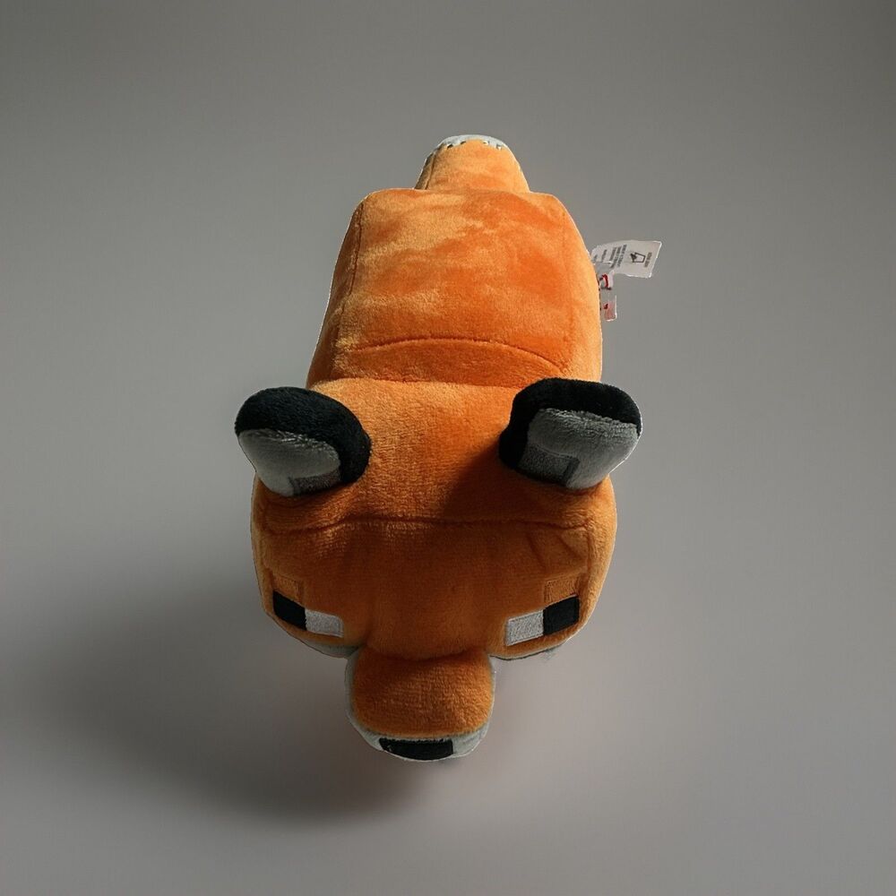 Minecraft Fox Plush 12" Mattel Minecraft - Mojang Studios Orange - New